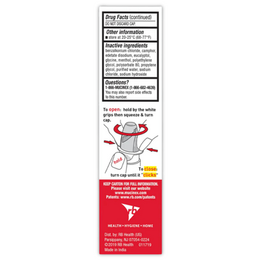 Sinus-Max Severe Nasal Congestion Relief Clear & Cool